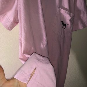 Pink VS campus tee